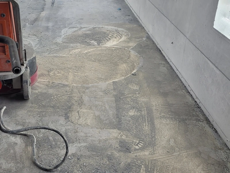 Concrete stripping and preparation